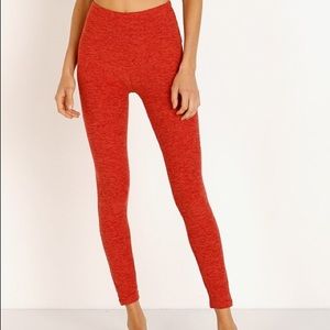 Beyond Yoga Spacedye Midi High Waisted Legging Scarlet